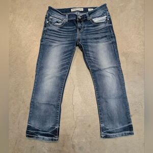 BKE Sabrina Jeans Women's 30 Denim Cropped/Capri Pants